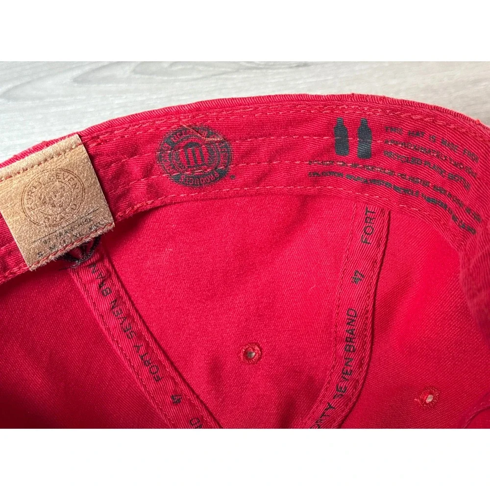 Georgia‎ Bulldogs 47 Brand Franchise Hat Red Mens Large Fitted NCAA G Logo Cap